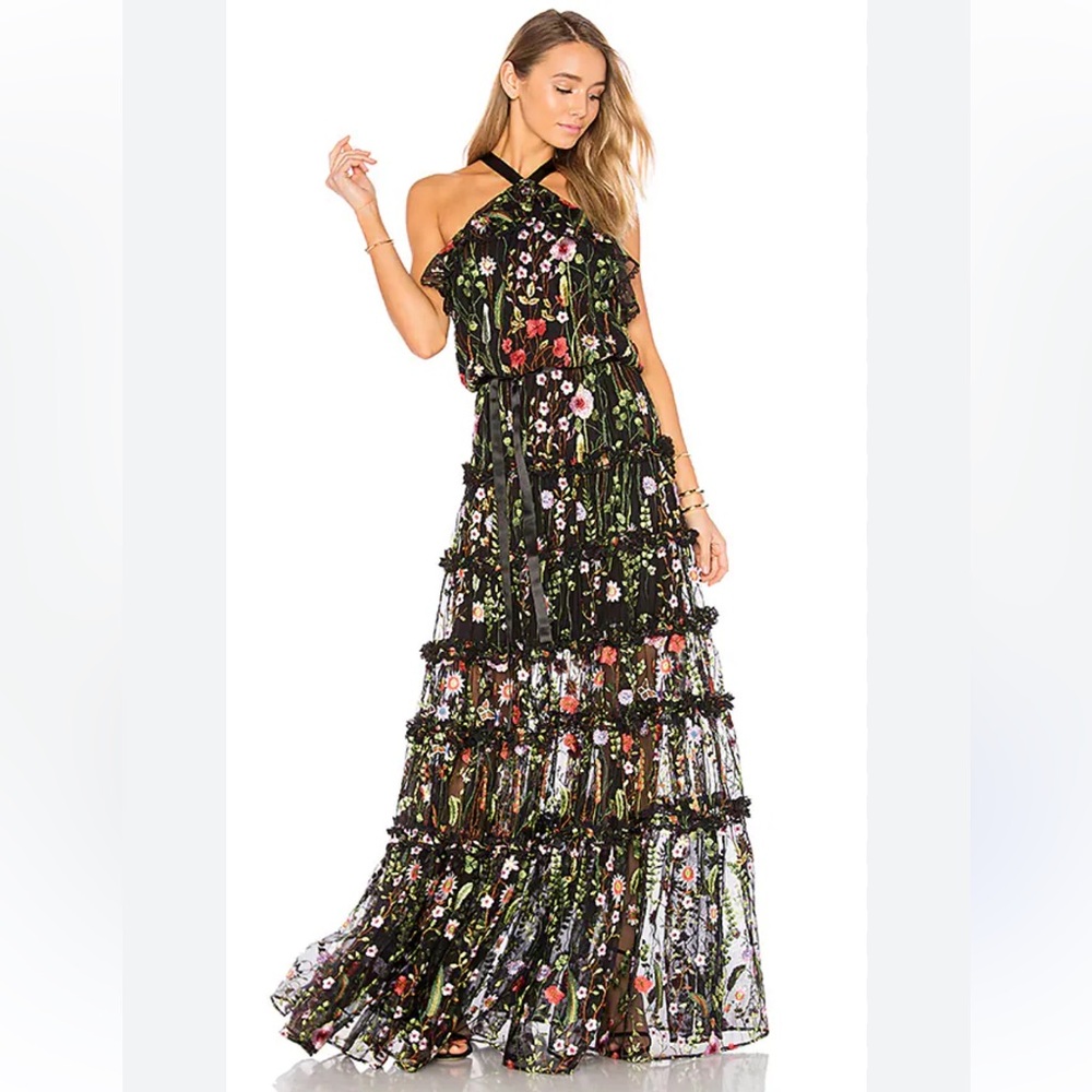Alexis Glory Halter Maxi Dress